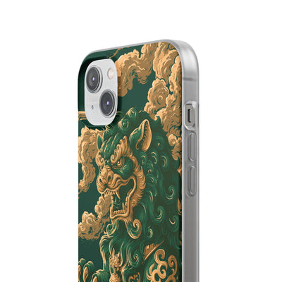 Imperial Guardian Lion · Lite Phone Case for iPhone ·  Green