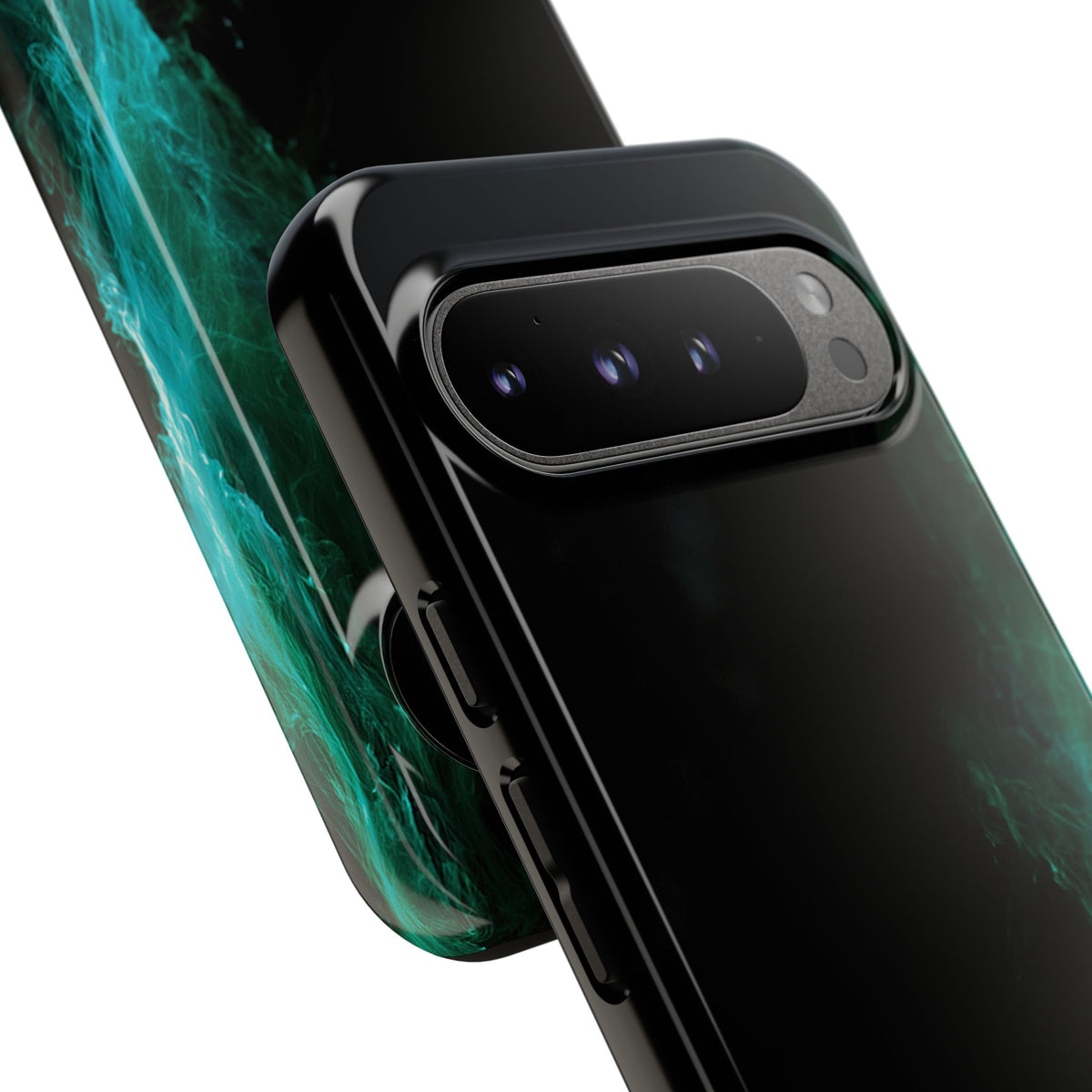 Luminous Plume · Tough Phone Case for Pixel ·  Teal