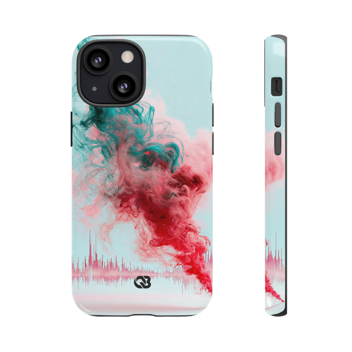 Sonic Bloom · Tough Phone Case for iPhone · Red