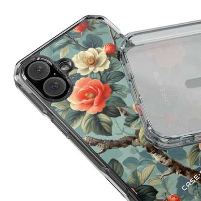 Coral Bloom iPhone 16 Plus Case - Impact
