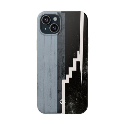 Grey Lite Phone Case for iPhone - Industrial Concrete Void