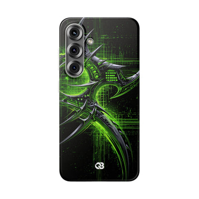 Cyber Sigil Grid · Lite Phone Case for Samsung · Green
