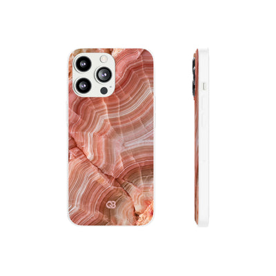 Blushing Rose Strata · Lite Phone Case for iPhone ·  Pink