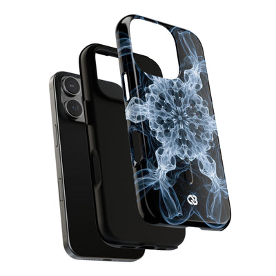 Blue Tough 2.0 Magsafe Phone Case for iPhone - Glacial Smoke Crown