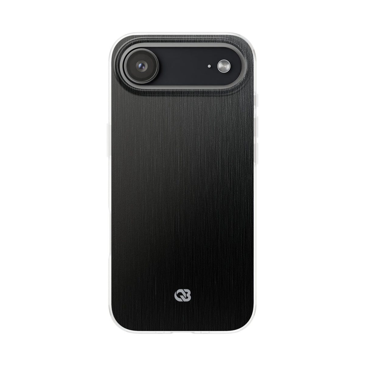 Obsidian Brushed Steel · Lite Phone Case for iPhone ·  Black
