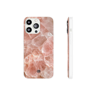 Rose Quartz Facet · Lite Phone Case for iPhone ·  Pink