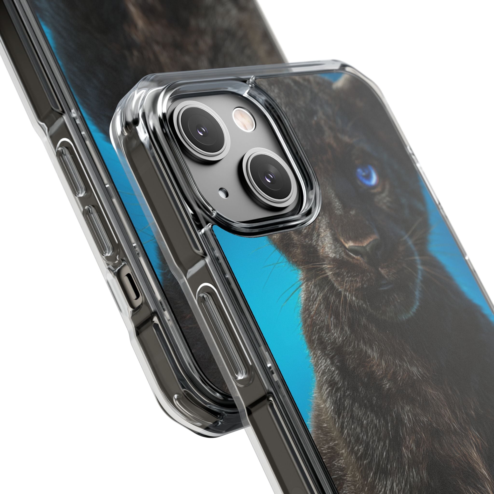 Sapphire Gaze Panther · Impact Phone Cover for iPhone · Magsafe