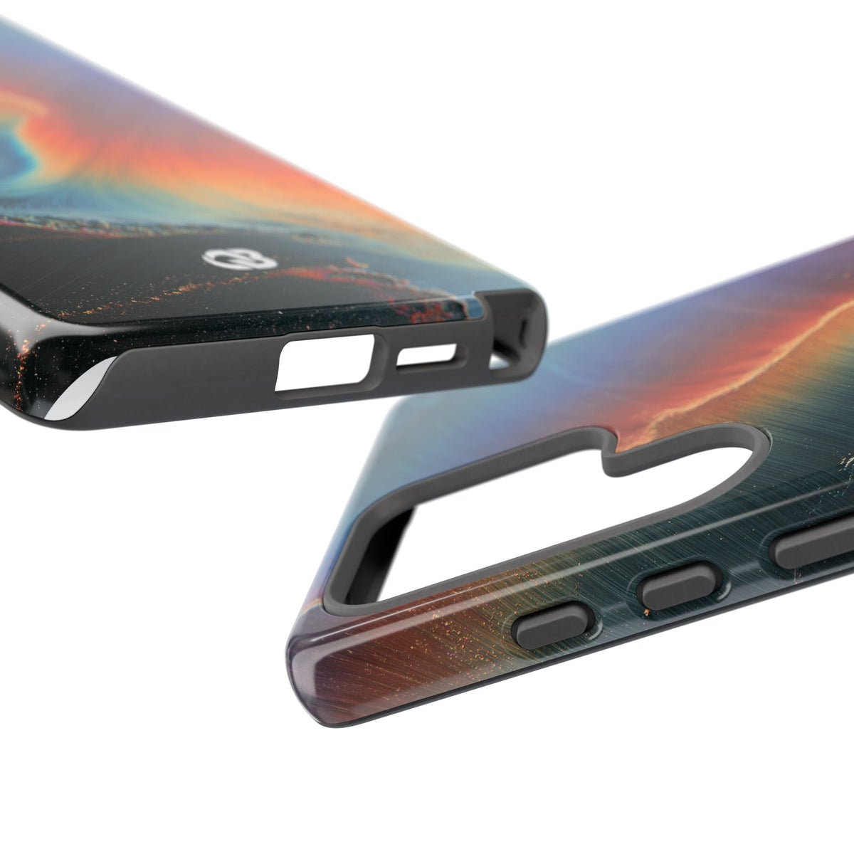 Prismatic Aura Shift · Tough Phone Case for Samsung · Blue