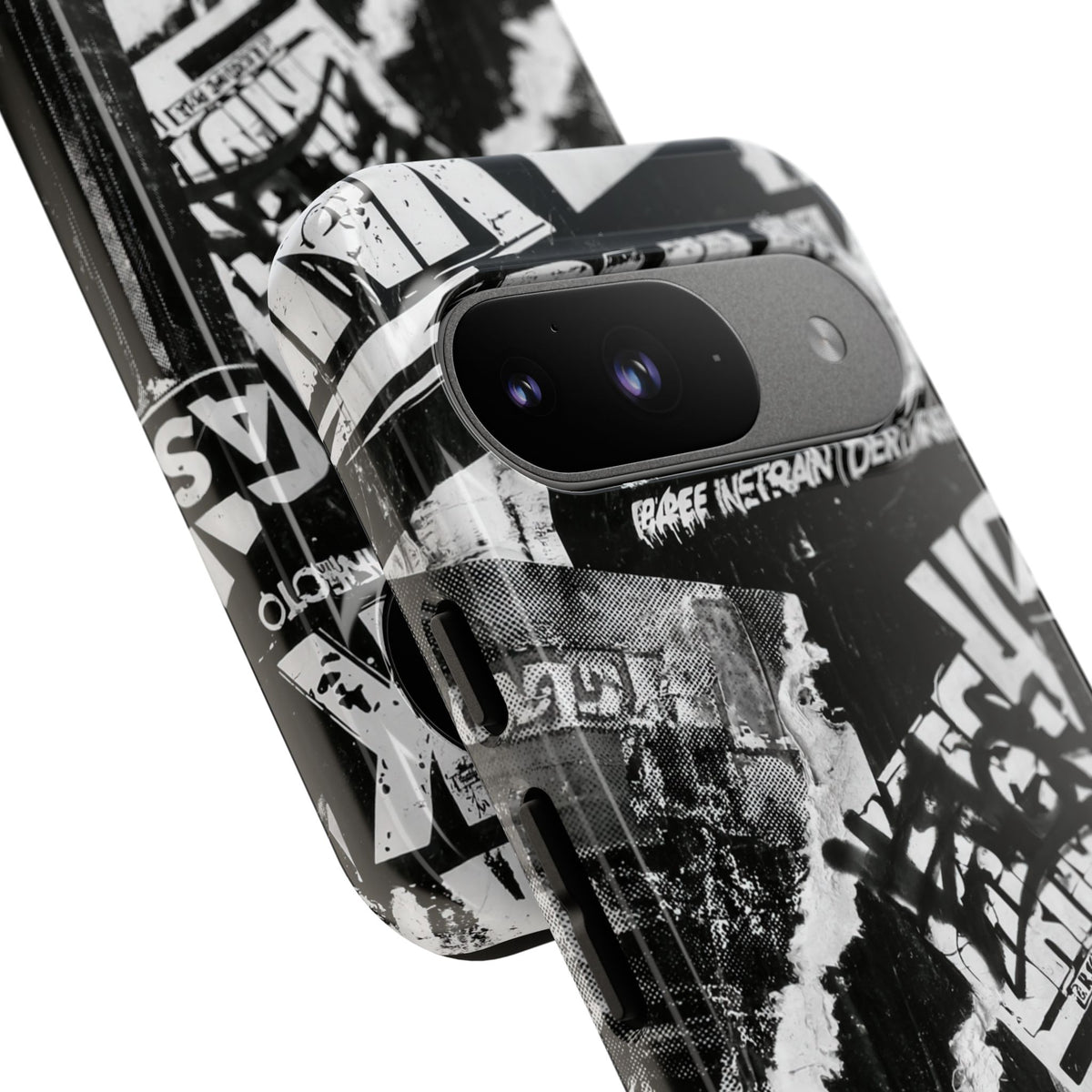 Underground Punk Collage · Tough Phone Case for Pixel ·  Black