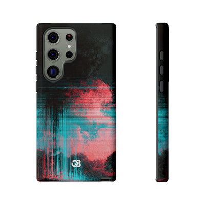 Digital Signal Drift · Tough Phone Case for Samsung · Black
