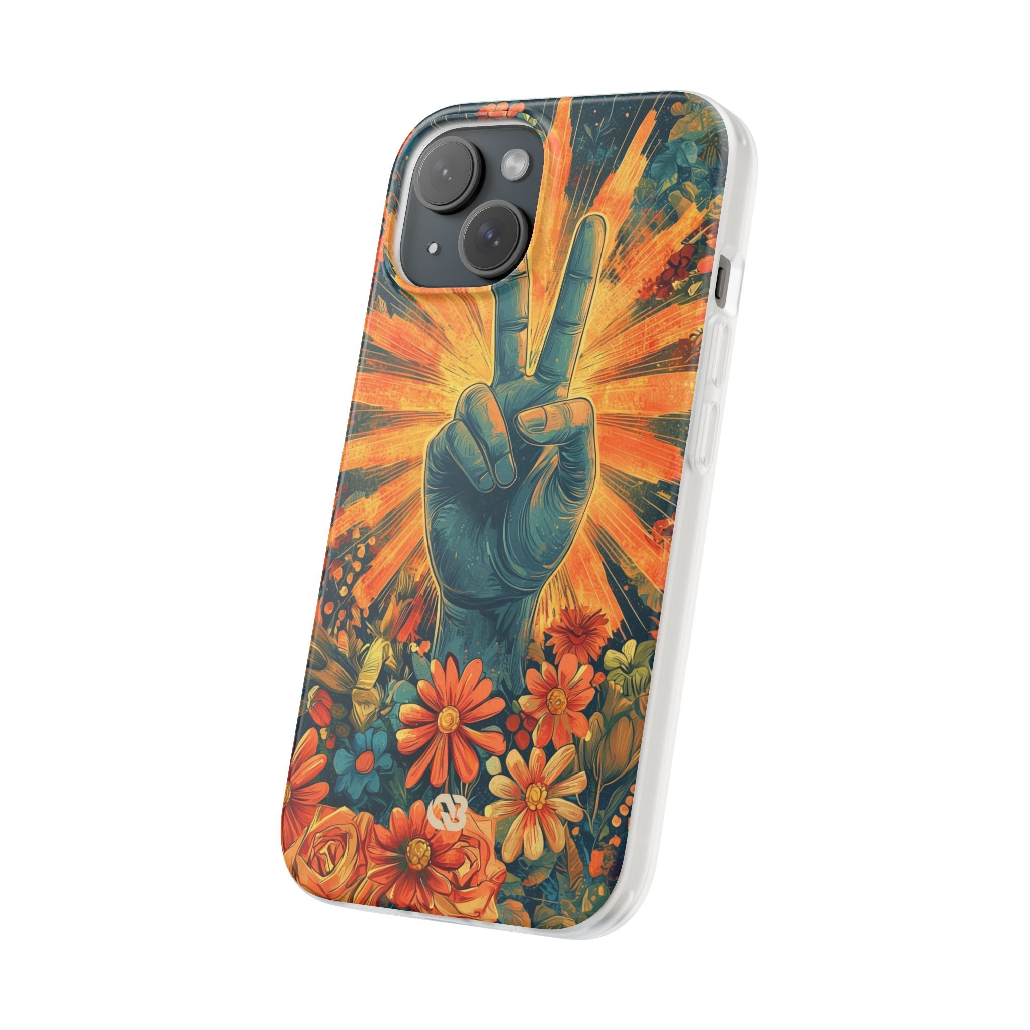 Radiant Peace Bloom · Soft Phone Case for iPhone