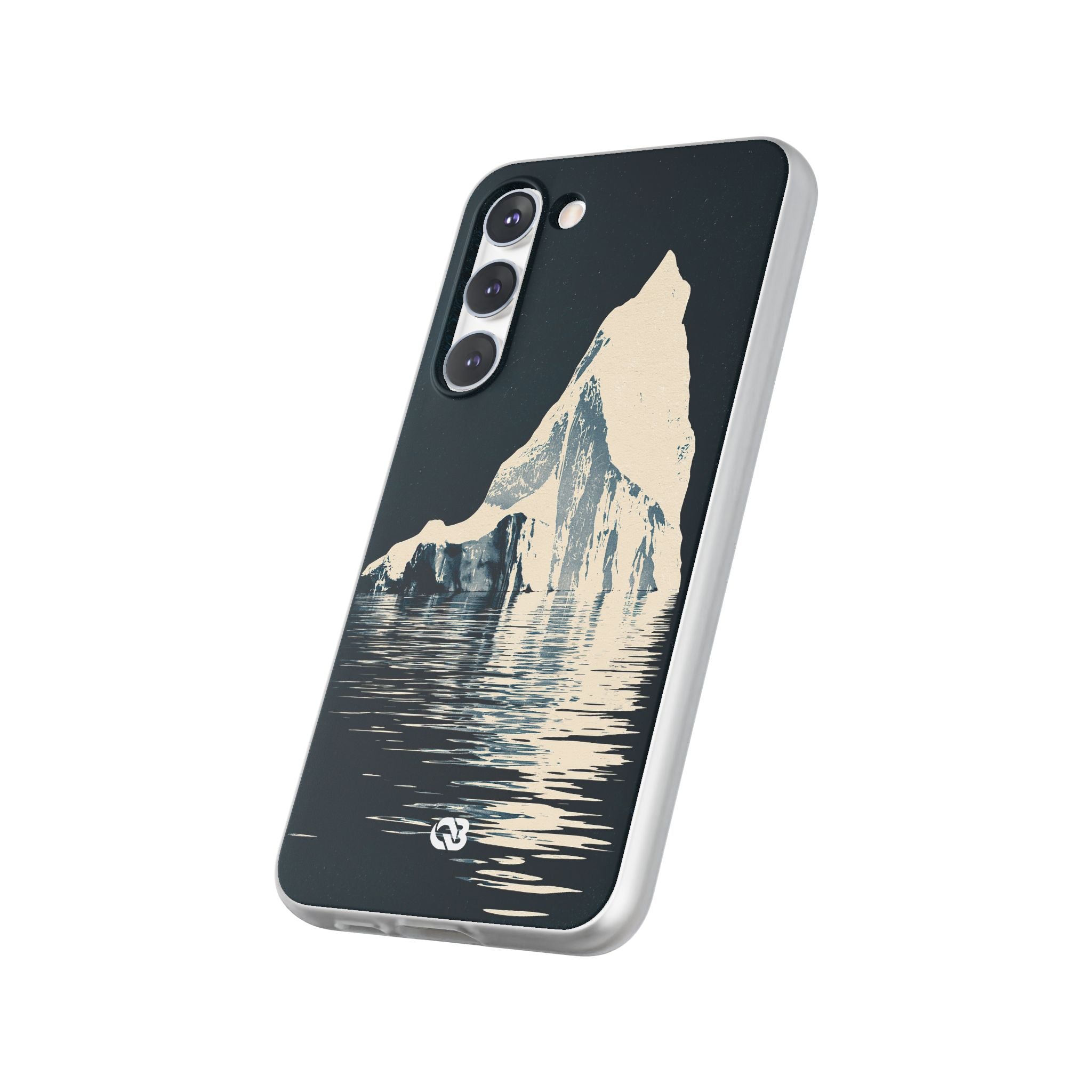 Blue Lite Phone Case for Samsung - Frozen Navy Monolith