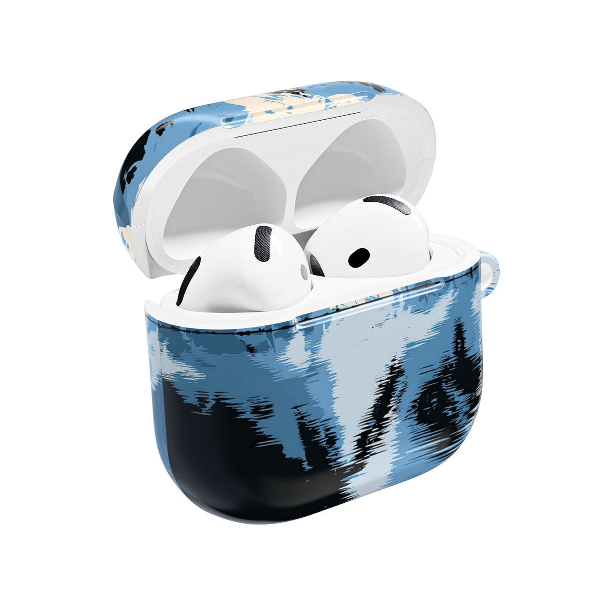 Glacial Horizon · Hard Case for AirPods & AirPods Pro · Blue