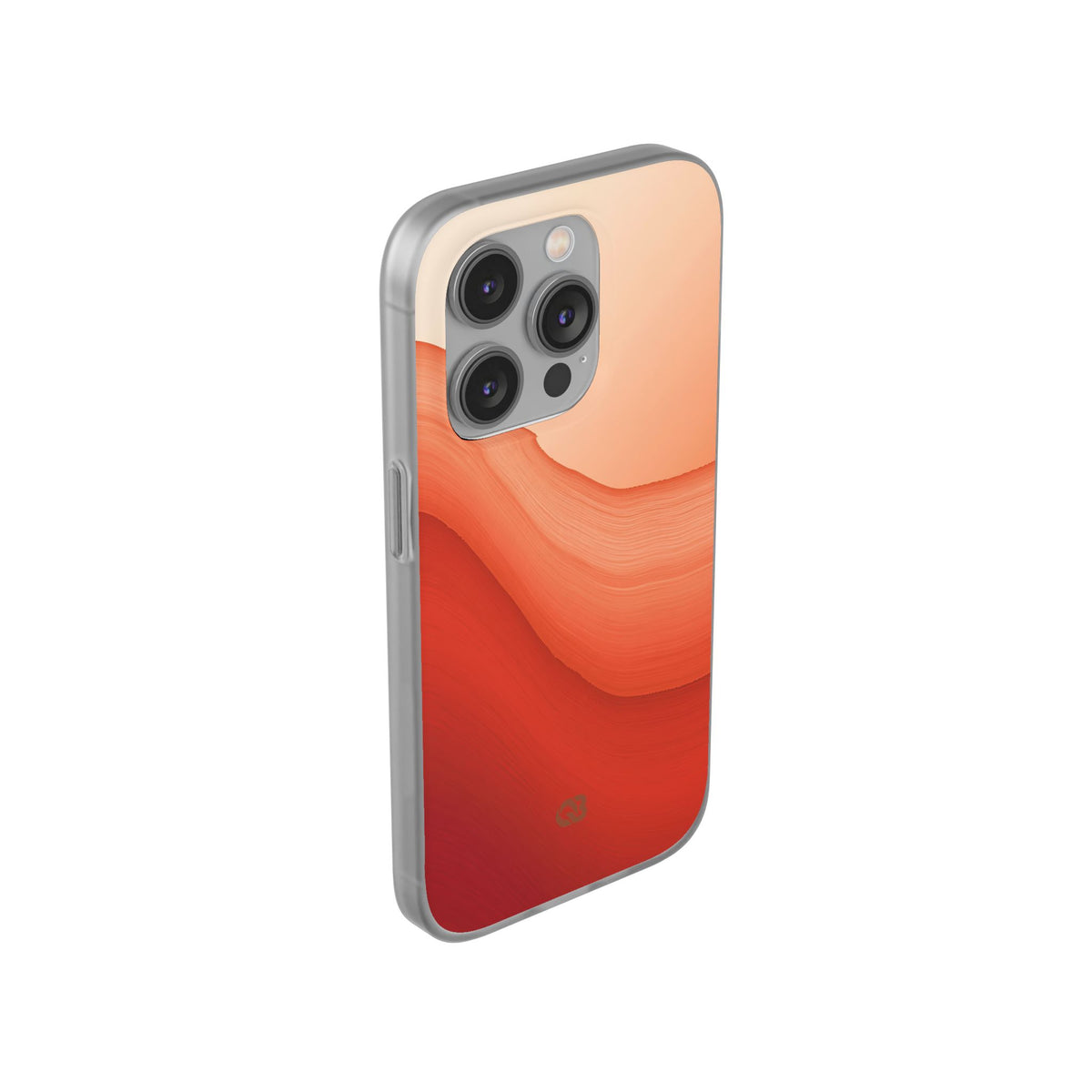 Terracotta Flow · Lite Phone Case for iPhone ·  Orange