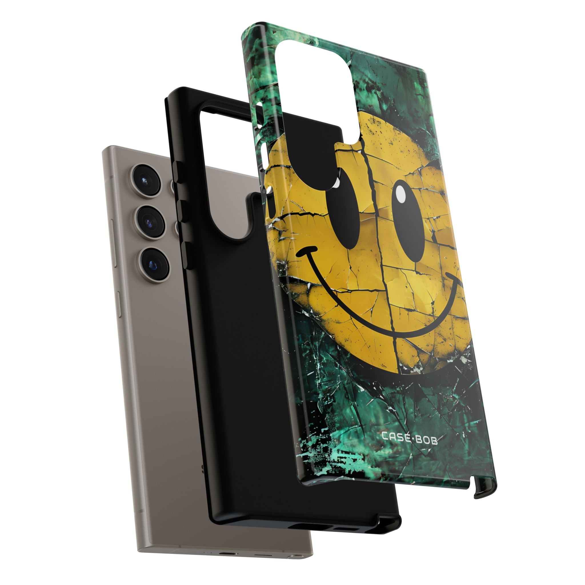 Zerbrochener Smiley Samsung S24 Ultra Case - Tough