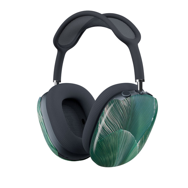 Translucent Fan Palm · Hard Case for AirPods Max · Teal