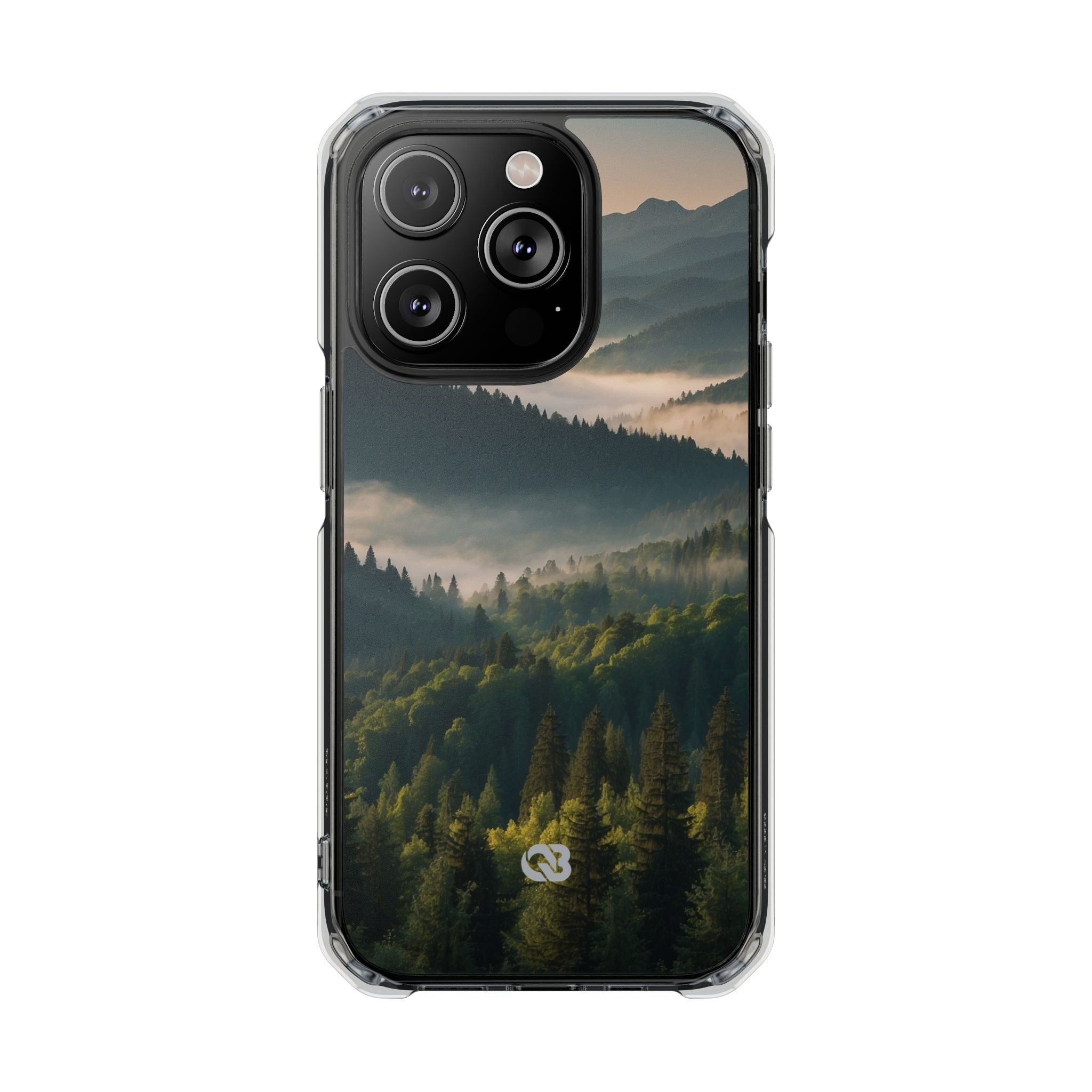 Foggy Mountain Ridge · Impact Handyhülle für iPhone · Magsafe