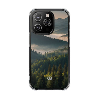Foggy Mountain Ridge · Impact Handyhülle für iPhone · Magsafe