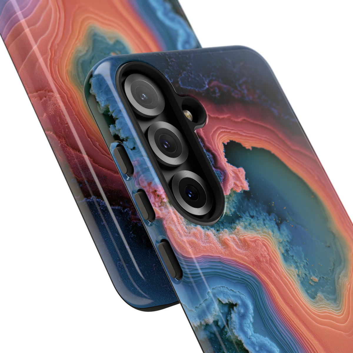 Luminous Resonance · Tough Phone Case for Samsung · Blue