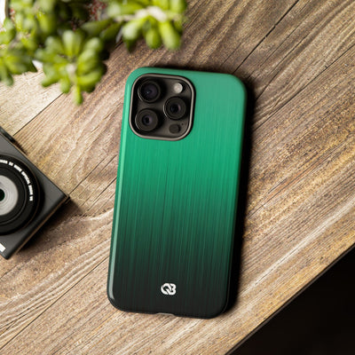 Emerald Cascade · Tough Phone Case for iPhone · Green