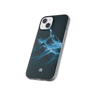 Nordic Frost Peak · Lite Phone Case for iPhone ·  Blue