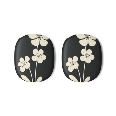 Nordic Blossom · Hard Case for AirPods Max · Black