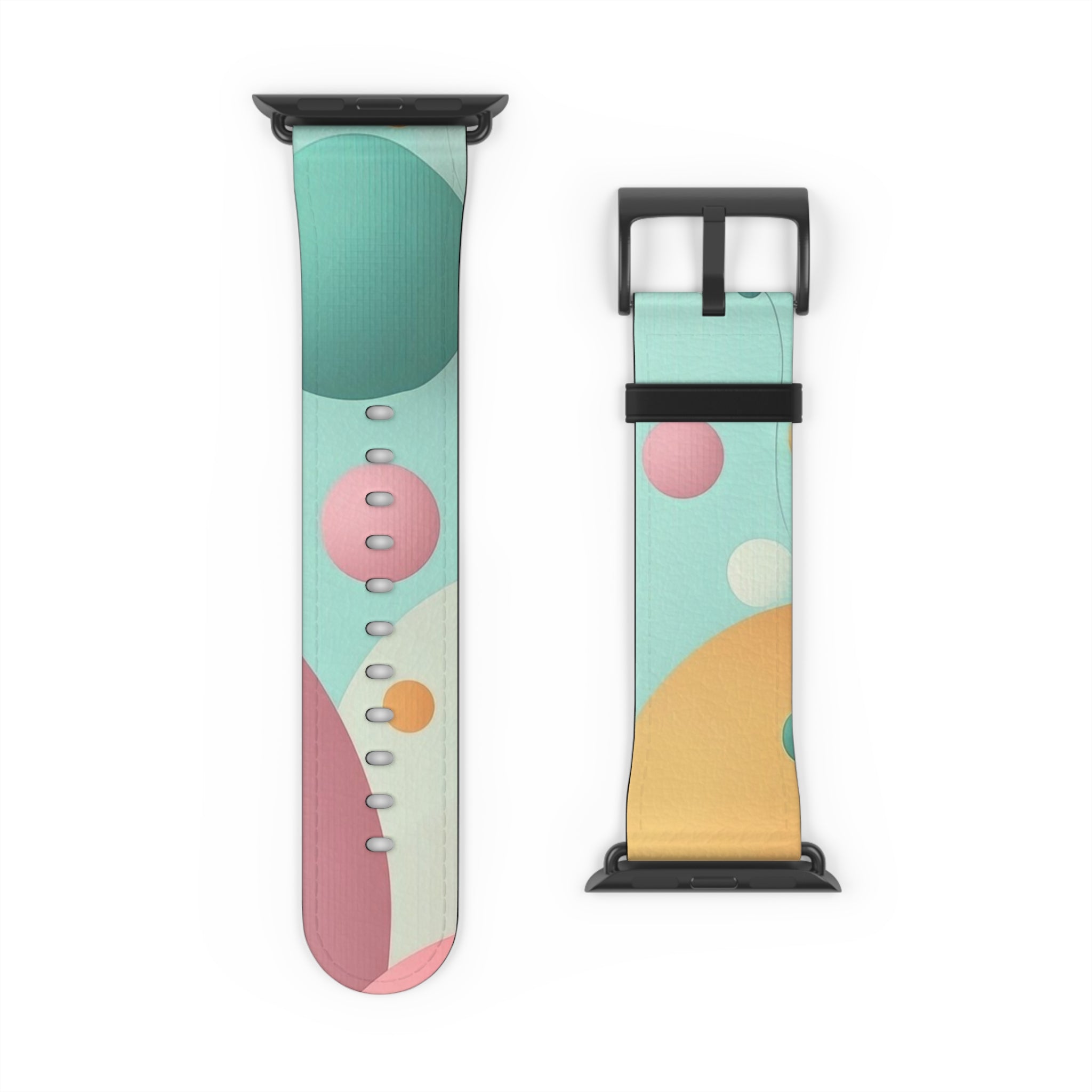 Pastel Circles Flow - Watch Band