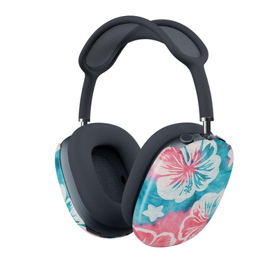 Tropical Hibiscus Bloom · Hard Case for AirPods Max · Teal