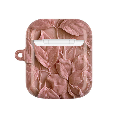 Blush Rose Relief · Hard Case for AirPods & AirPods Pro · Pink
