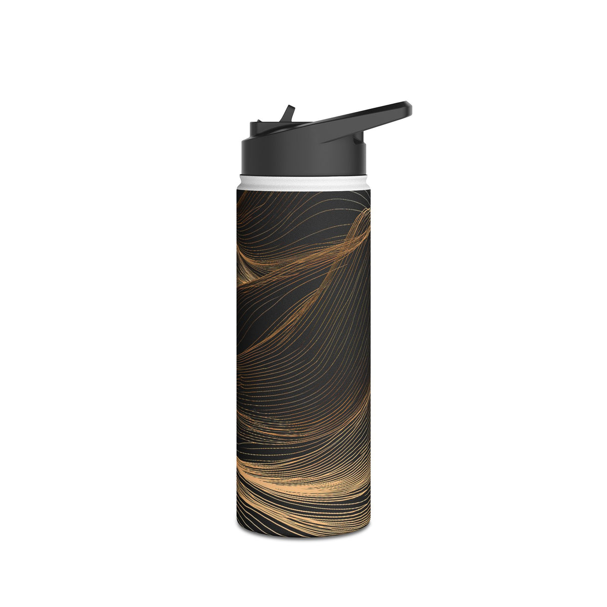 Gilded Ridge · Insulated Water Bottle · Black