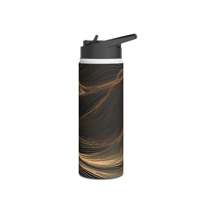 Gilded Ridge · Insulated Water Bottle · Black
