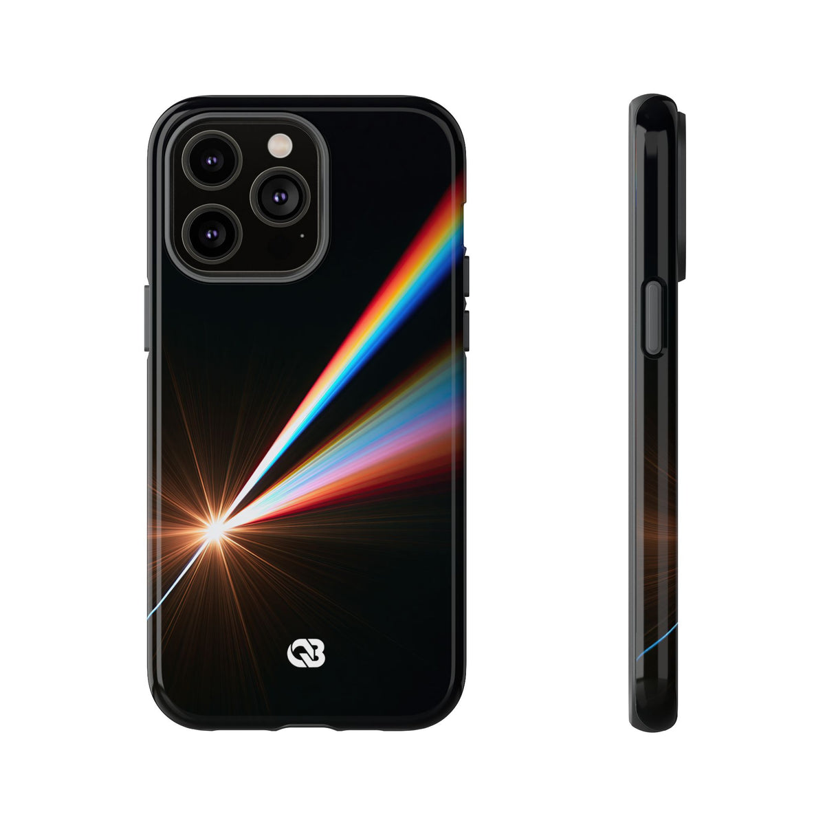 Spectral Refraction · Tough Phone Case for iPhone · Black