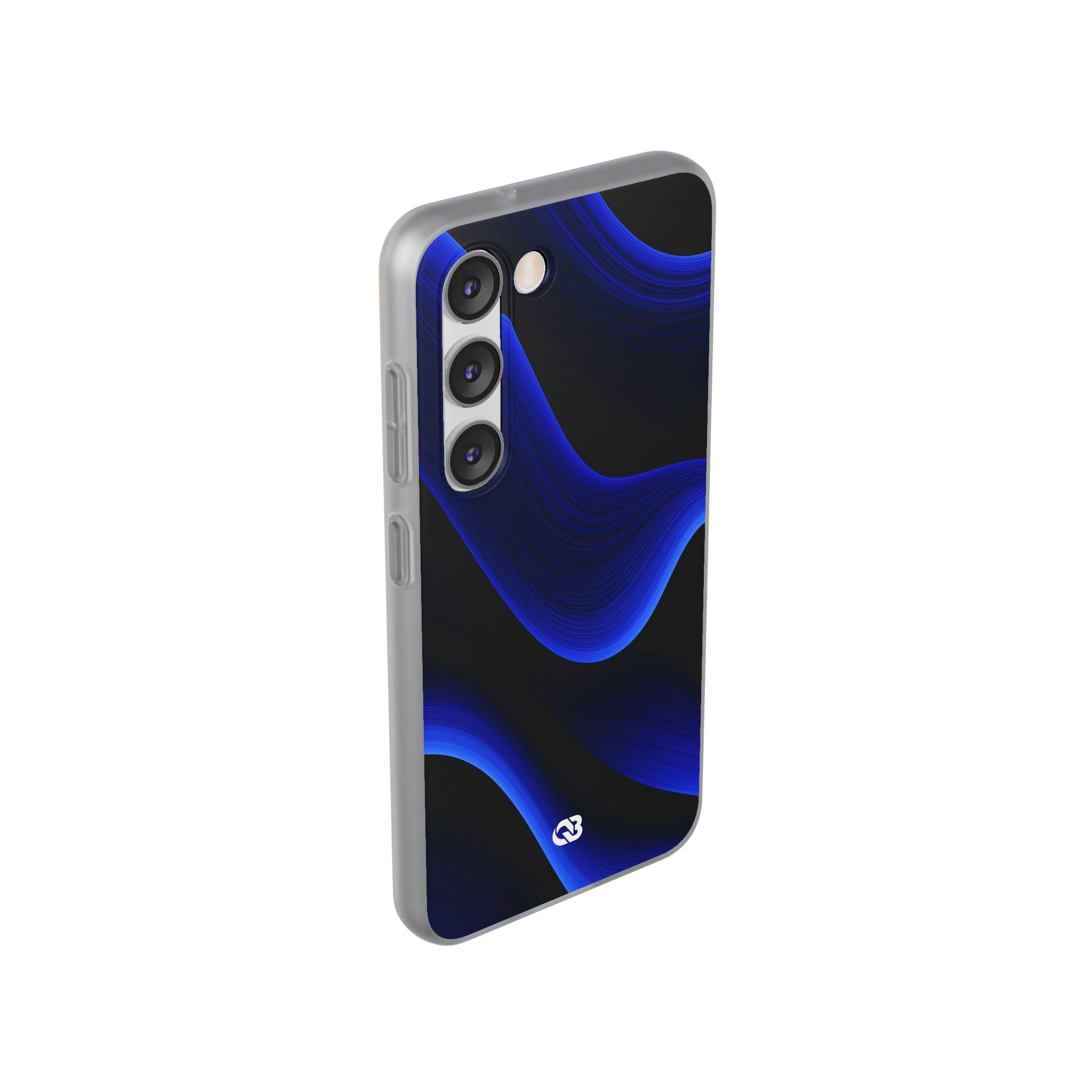 Blue Lite Phone Case for Samsung - Electric Cobalt Flow