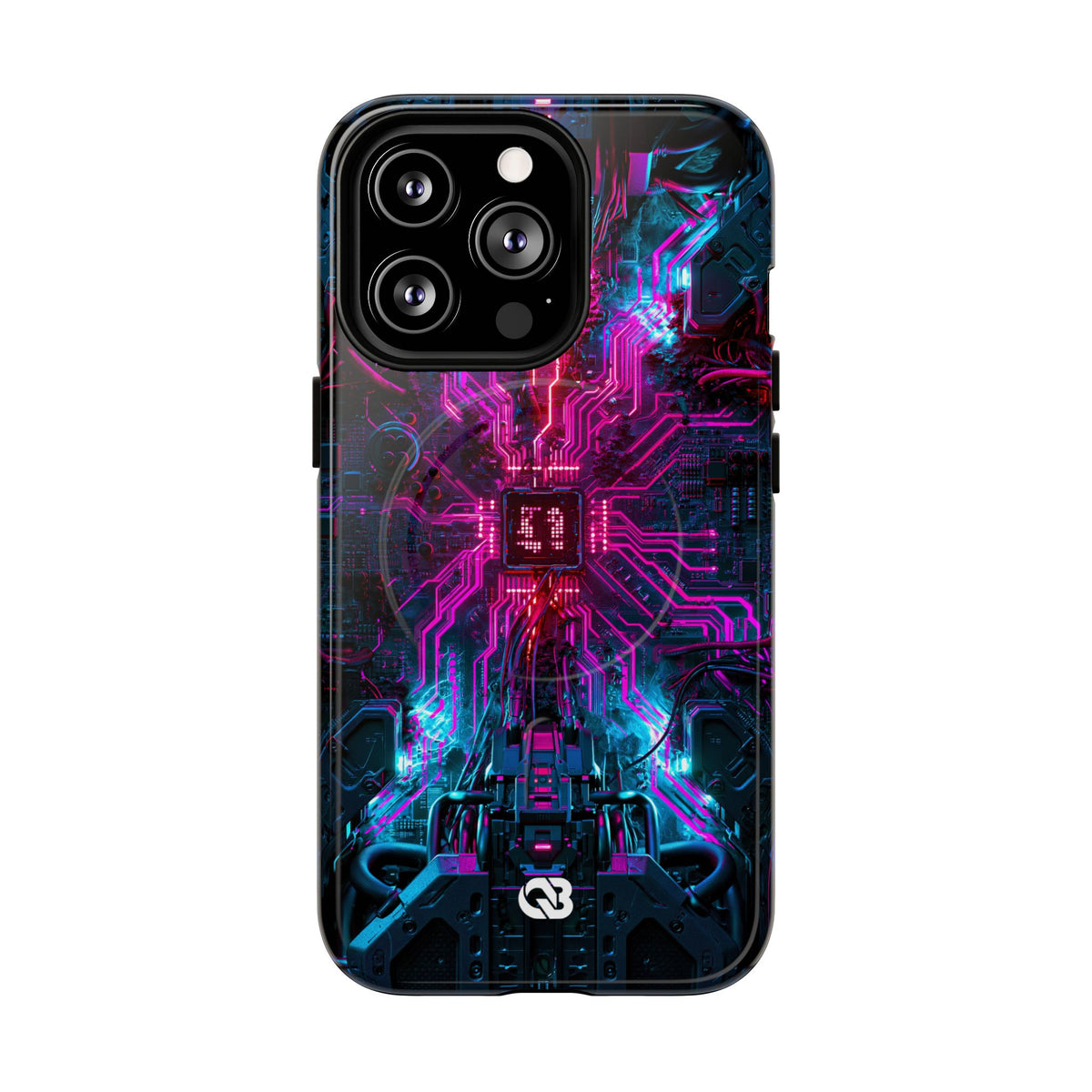 Neural Circuit Core · Tough 2.0 Magnetic Phone Case for iPhone · Black