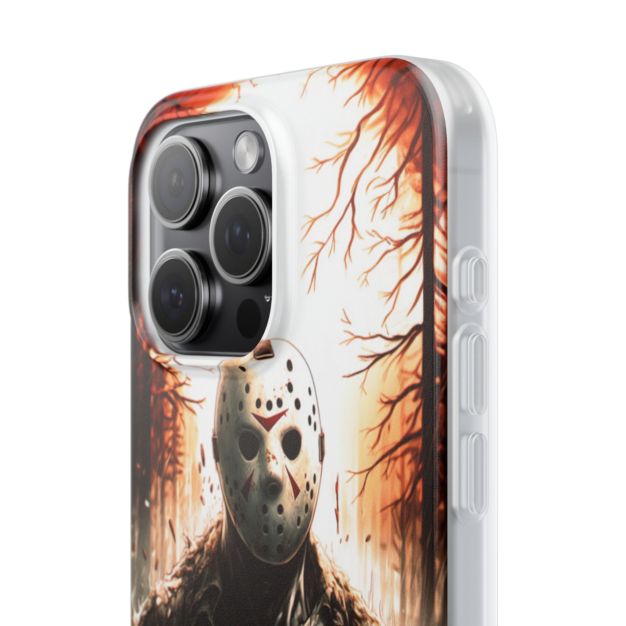 Inferno Slasher Mask · Soft Fundas para teléfono para iPhone