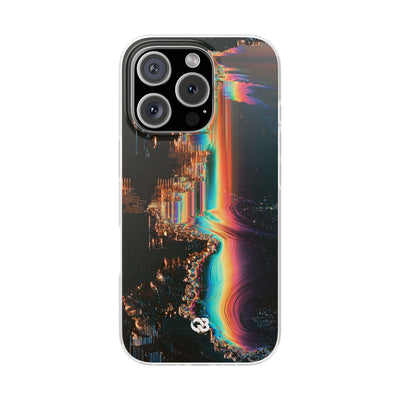Prismatic Circuit · Lite Phone Case for iPhone ·  Black