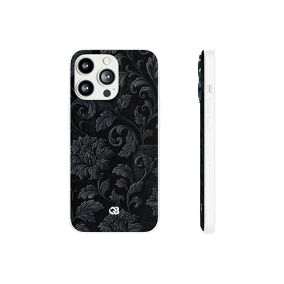 Obsidian Damask · Lite Phone Case for iPhone ·  Black