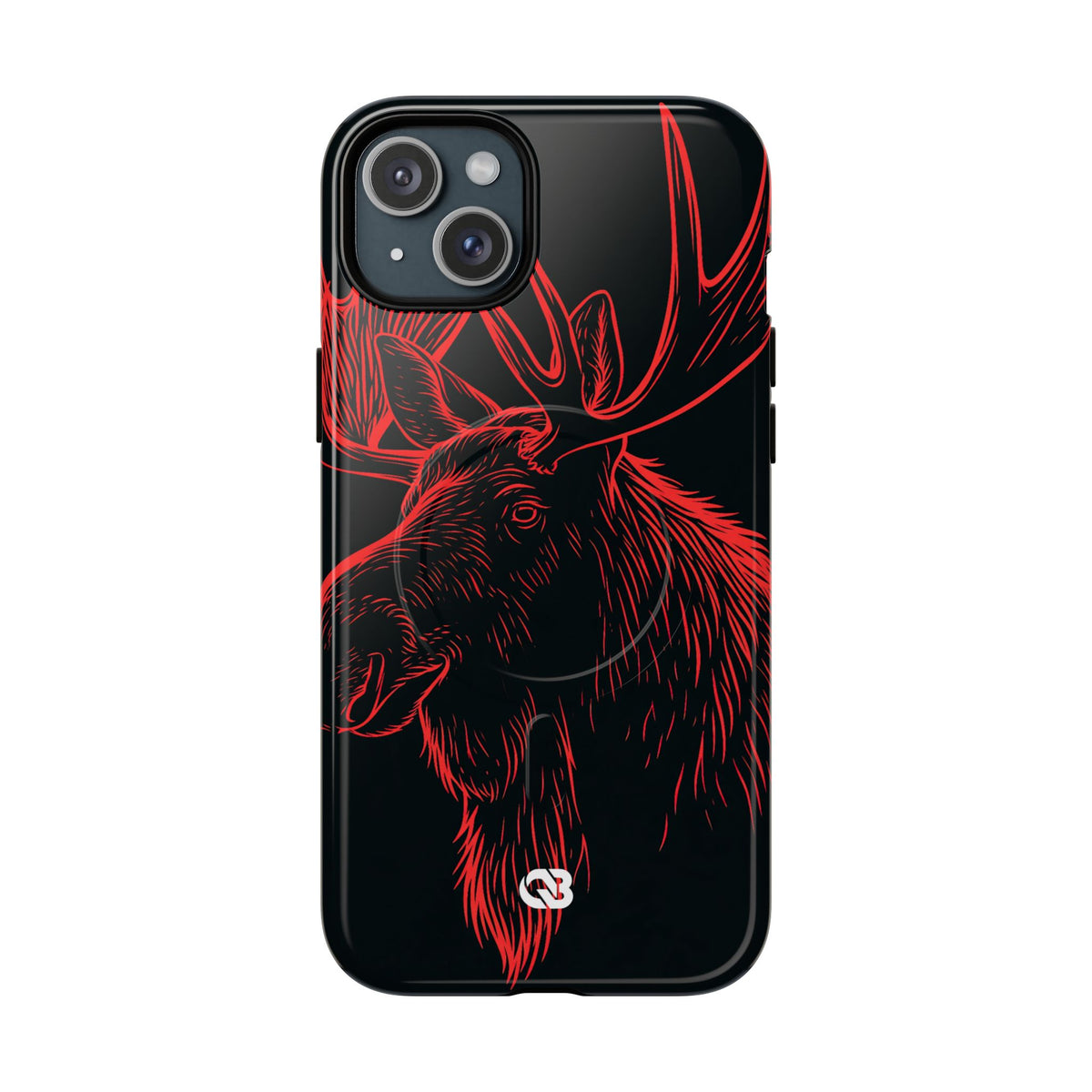 Nordic Elk · Tough 2.0 Magnetic Phone Case for iPhone · Black