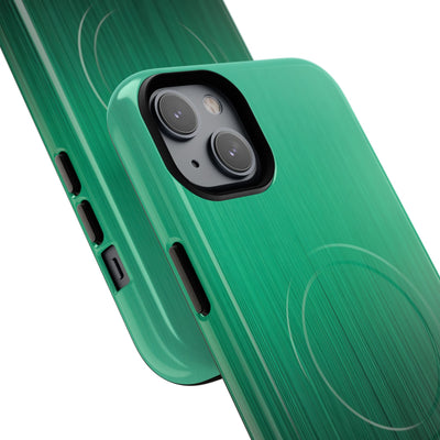 Emerald Cascade · Tough 2.0 Magnetic Phone Case for iPhone · Green