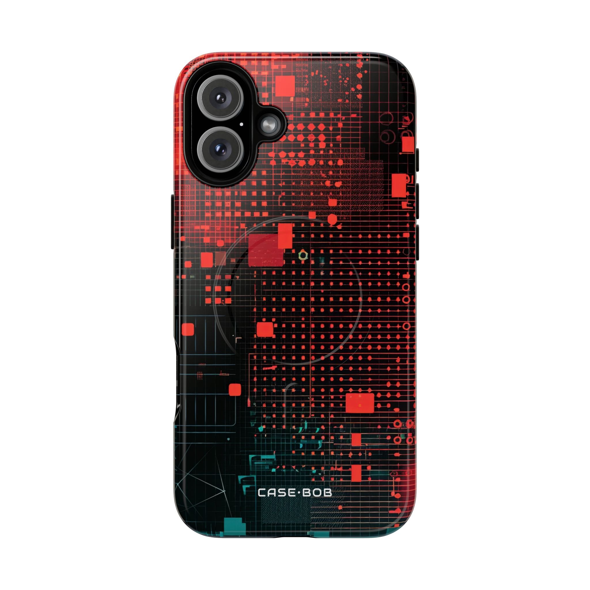 Grid Fusion iPhone 16 Plus Case - Tough+