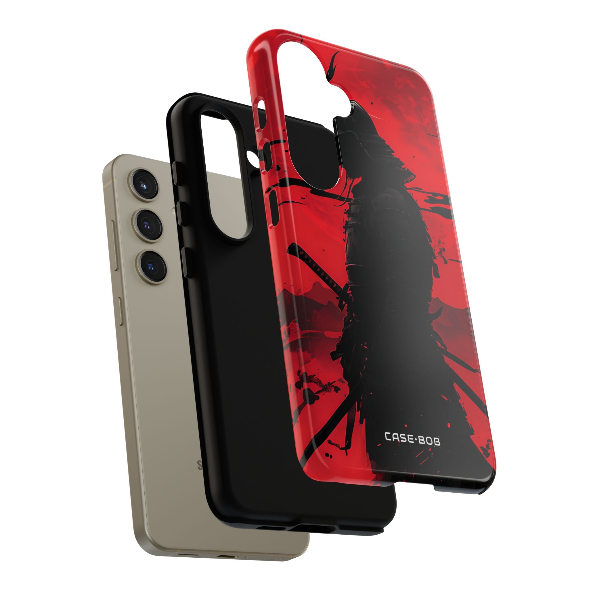 Crimson Samurai Samsung S24 Case - Tough