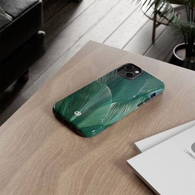 Translucent Fan Palm · Tough Phone Case for iPhone · Teal
