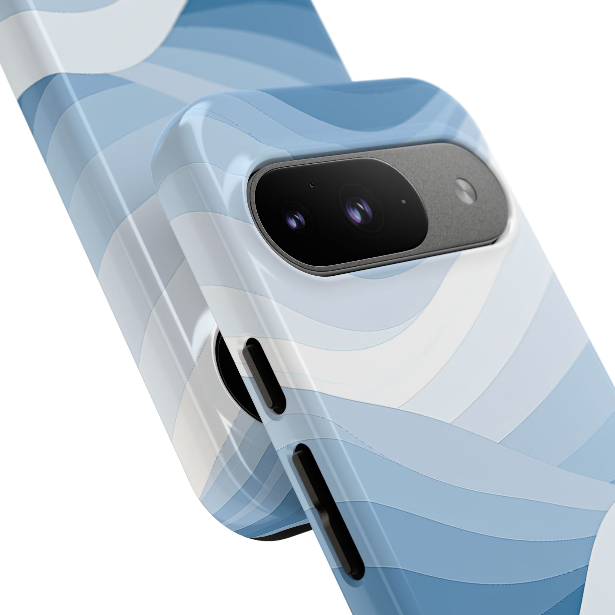 Blue Tough Phone Case for Google Pixel - Glacial Indigo Flow