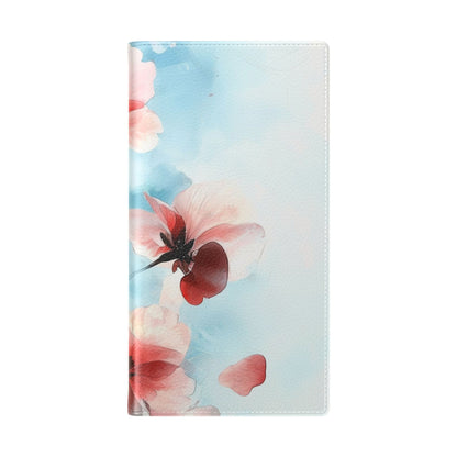 Pink Bloom Drift - Samsung S23 Ultra Case - Lompakkokotelo