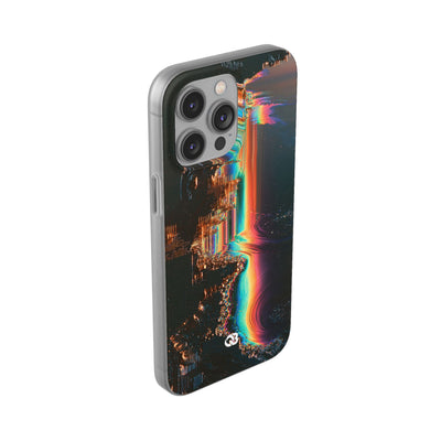 Prismatic Circuit · Lite Phone Case for iPhone ·  Black