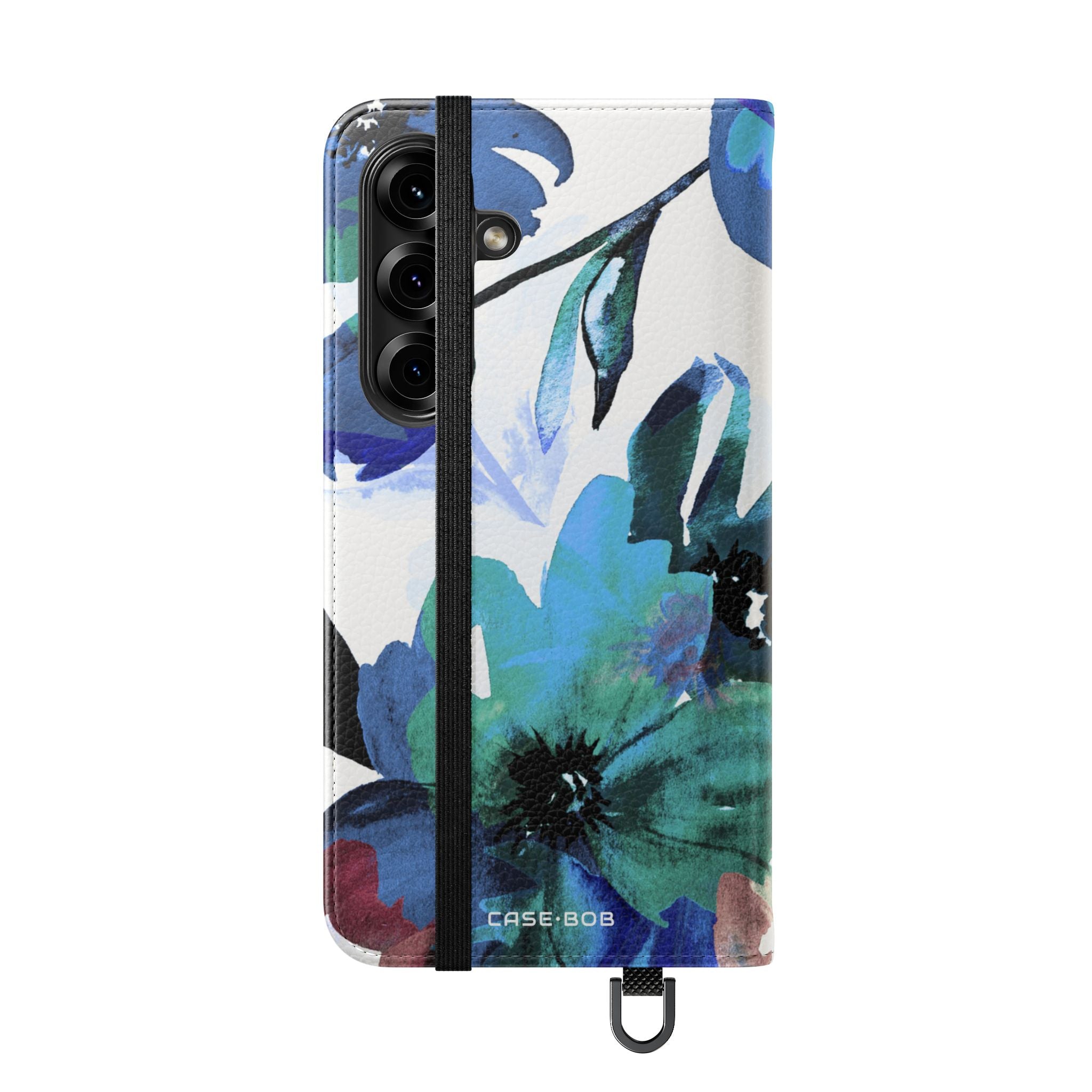 Blue Bloom - Samsung S25 Case - Wallet