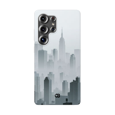 Grey Lite Phone Case for Samsung - Steel Mist Skyline
