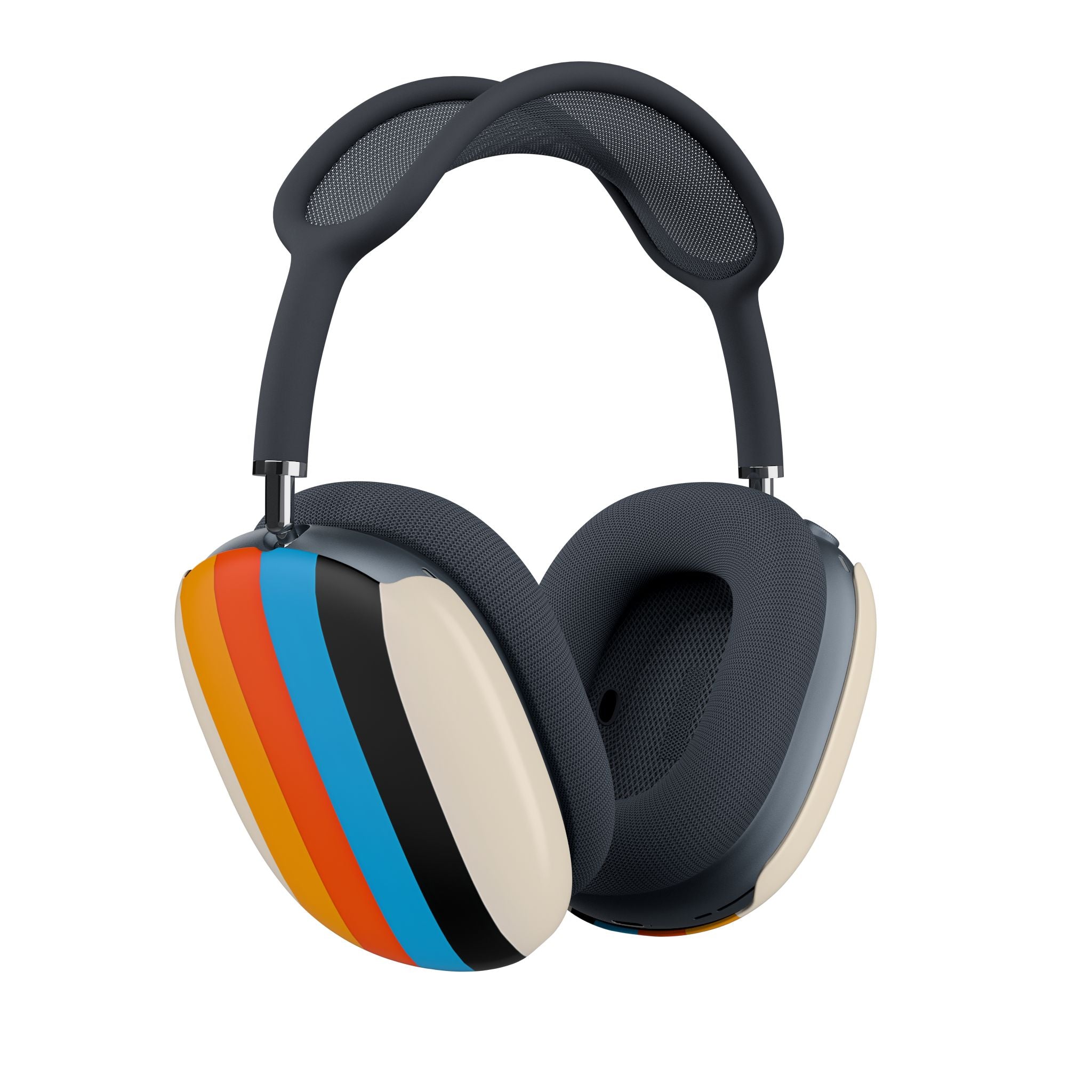 Rainbow Stripes Beige - AirPod Max Case