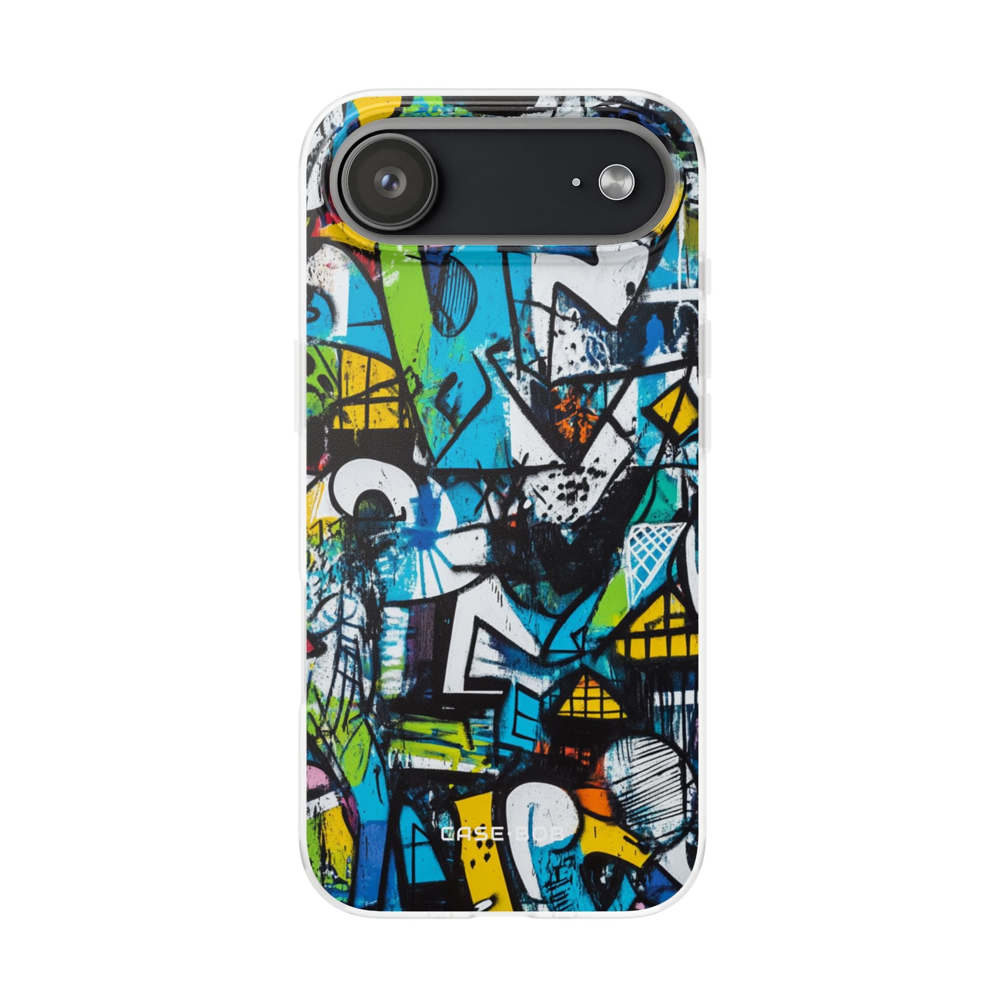 White Ripple Drift iPhone 17 Air Case - Soft - CASE•BOB