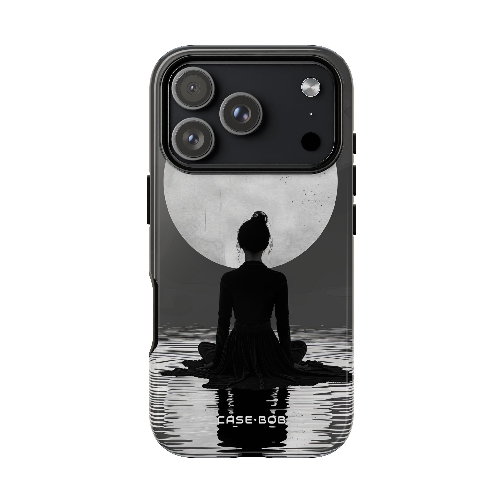 Silhouette Moonlight iPhone 17 Pro Case - Tough - CASE•BOB